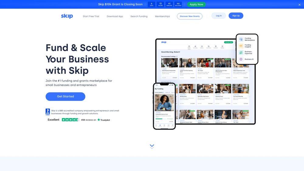 Skip - Unlock Funding Opportunities for Your Business