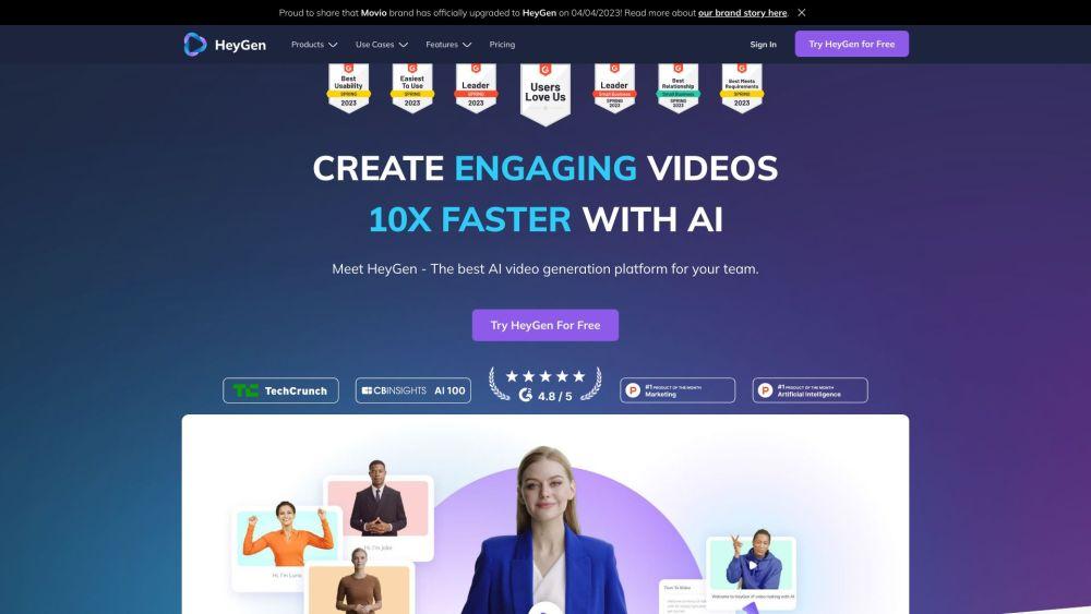 HeyGen - AI Video Creation Platform