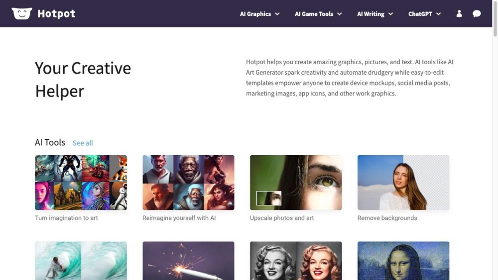 Hotpot.ai - AI-Powered Content Creation Platform