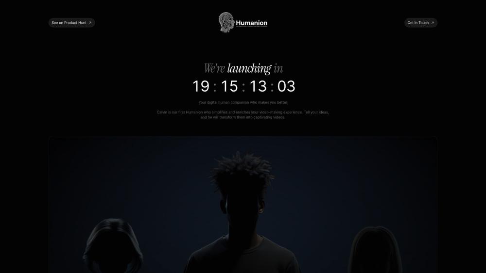 Humanion.ai - AI-Powered Digital Human Companions