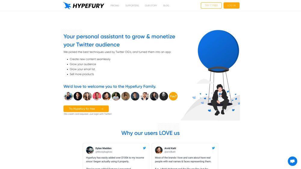 Hypefury - Twitter Automation for Audience Growth