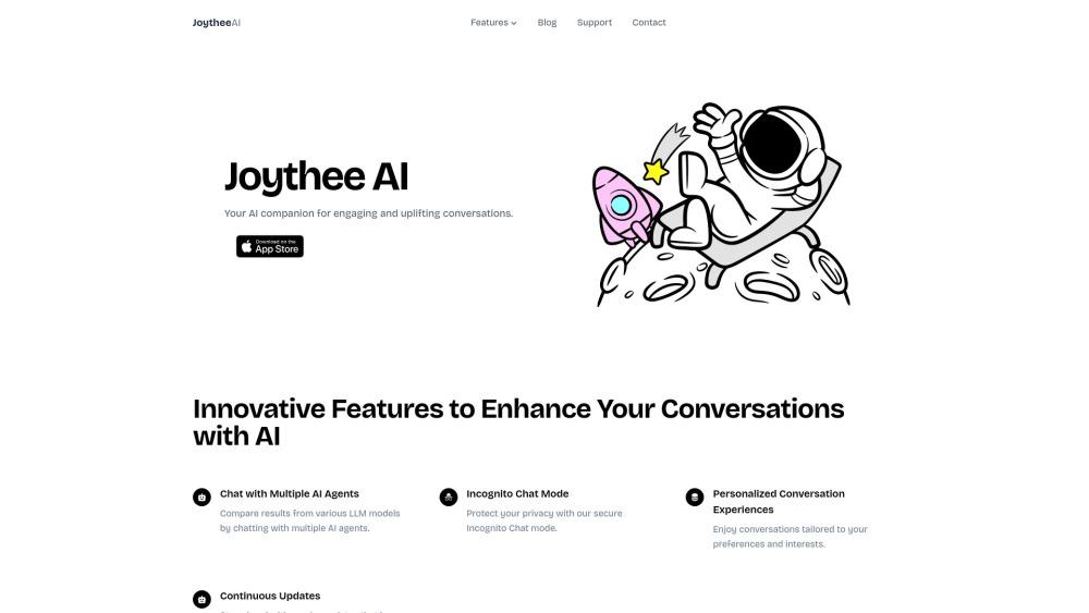 Joythee AI: Your Personal AI Companion for Engaging Conversations