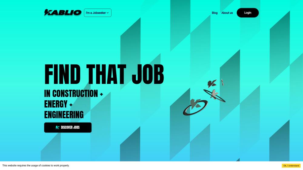 Kablio - AI-Powered Job Platform for Construction, Energy, and Engineering