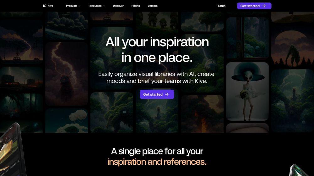 Kive - AI Creative Platform for Idea Generation and Brand Building