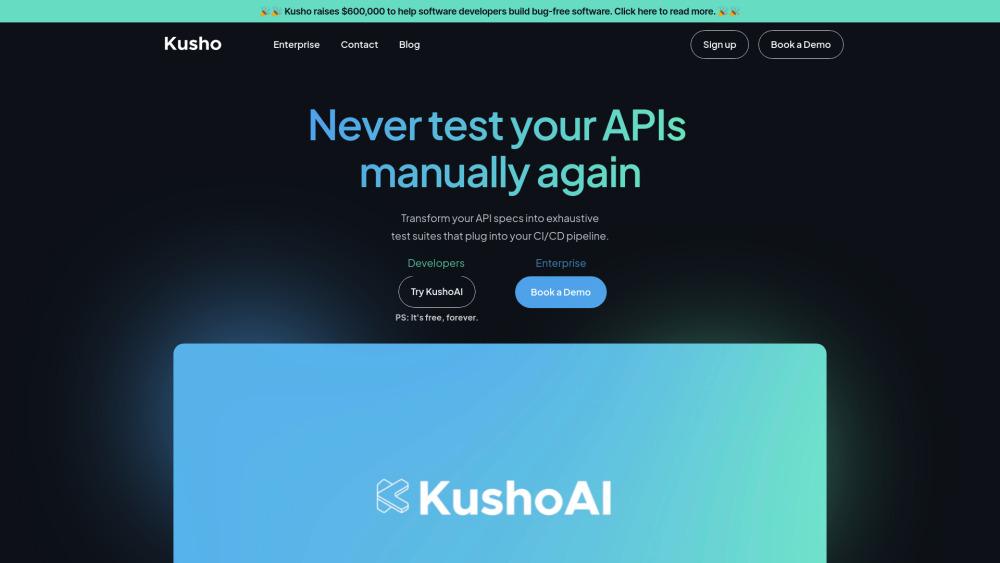 KushoAI: AI-Powered API Test Automation