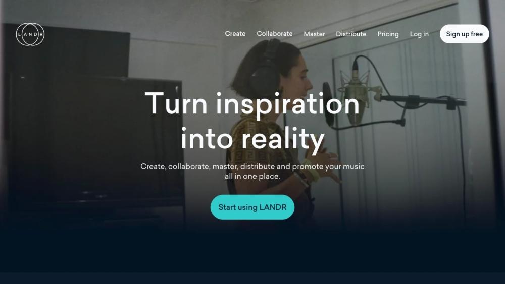 LANDR: Creative Tools for Musicians