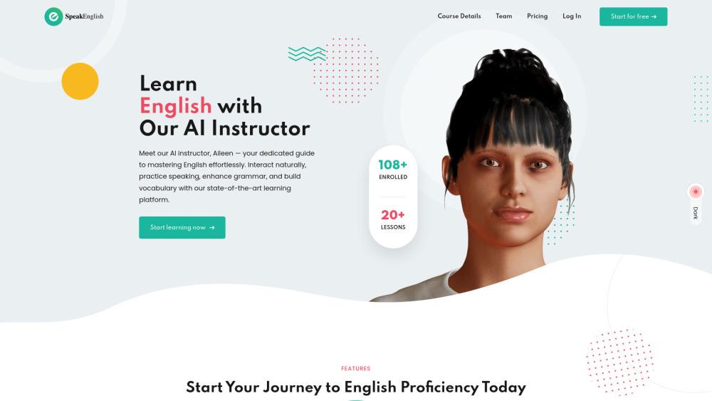 SpeakEnglishAI - Personalized English Learning Platform