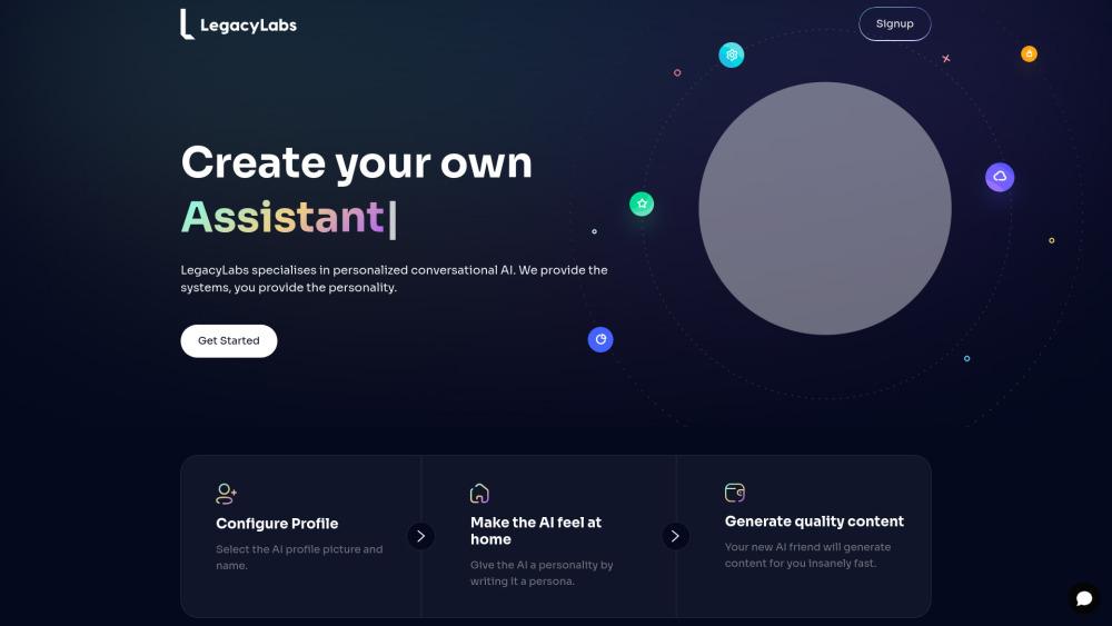 LegacyLabs - Gaming Experiences and Conversational AI Solutions