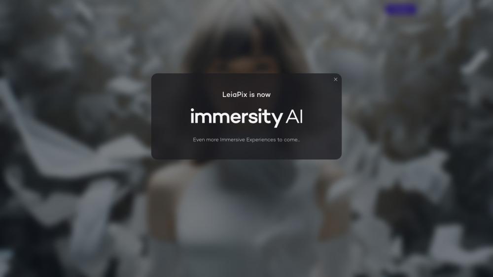 LeiaPix - AI Powered 2D to 3D Conversion Platform
