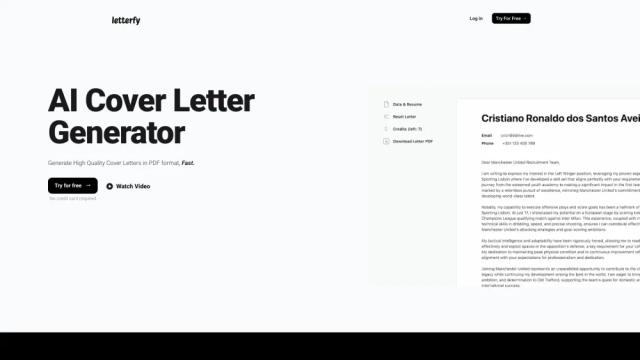 Letterfy