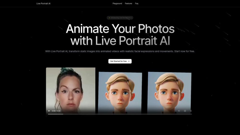 Live Portrait AI - Bring Photos to Life with AI Animation