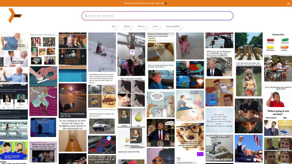 Magi - AI-Powered Meme Search Engine