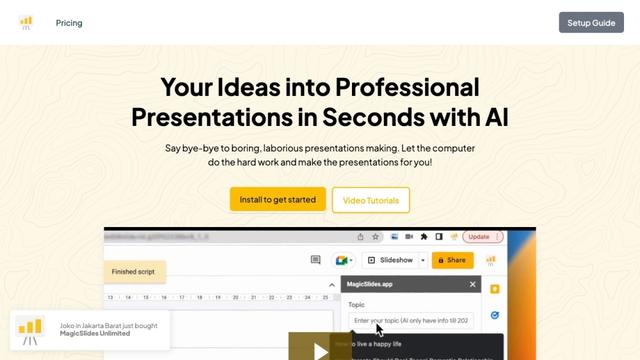 How to Use MagicSlides: AI-Powered Presentation Tool Guide