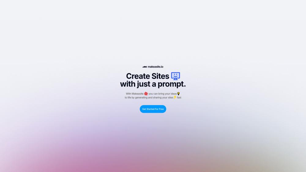 Makeasite: Instant Website Builder