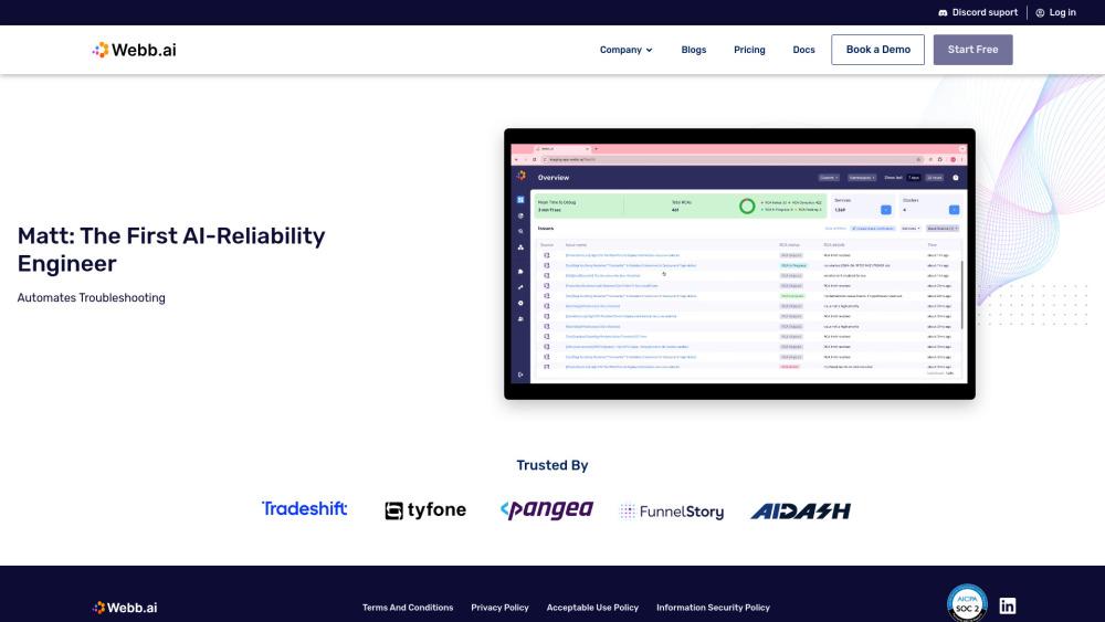 Webb.ai: AI-driven Troubleshooting for Kubernetes