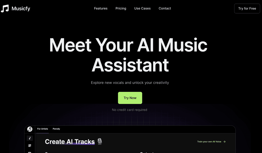 Musicfy - AI-Powered Music Creation Tool