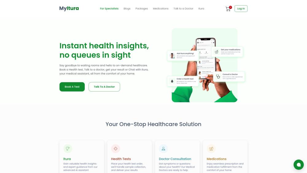 MyItura - Remote Healthcare Services in Nigeria