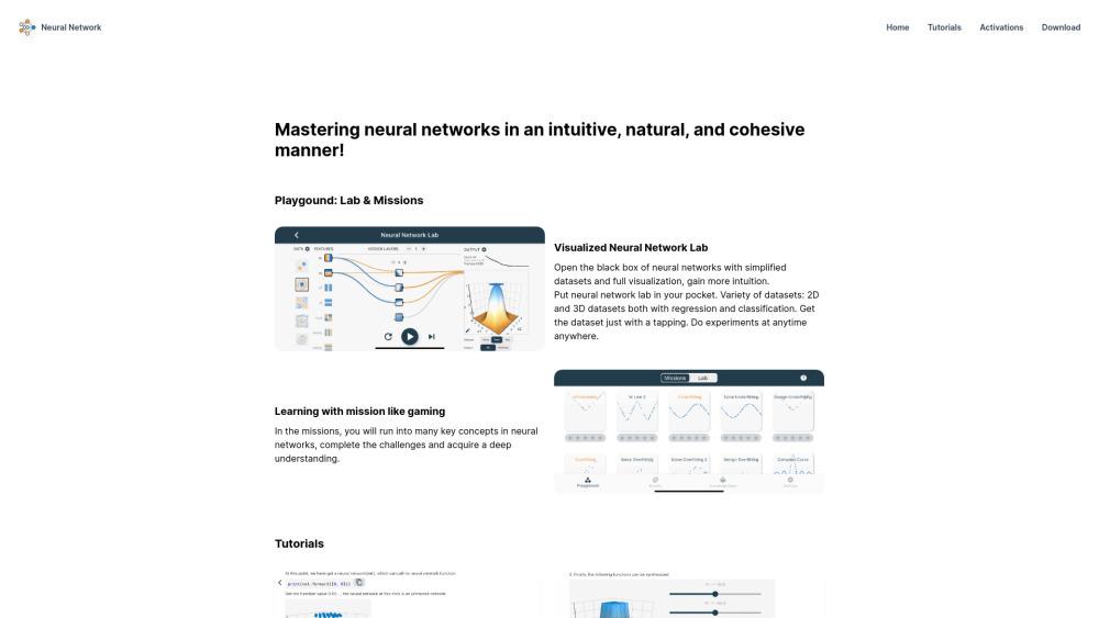 Neural Network Playground