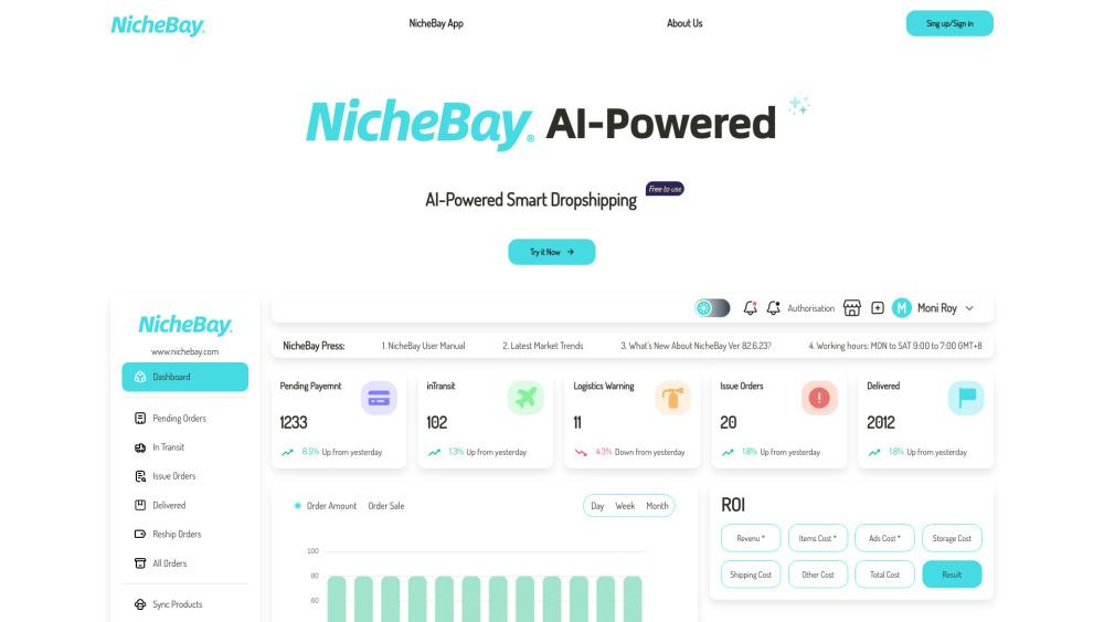 NicheBay - AI-Driven Smart Dropshipping Platform