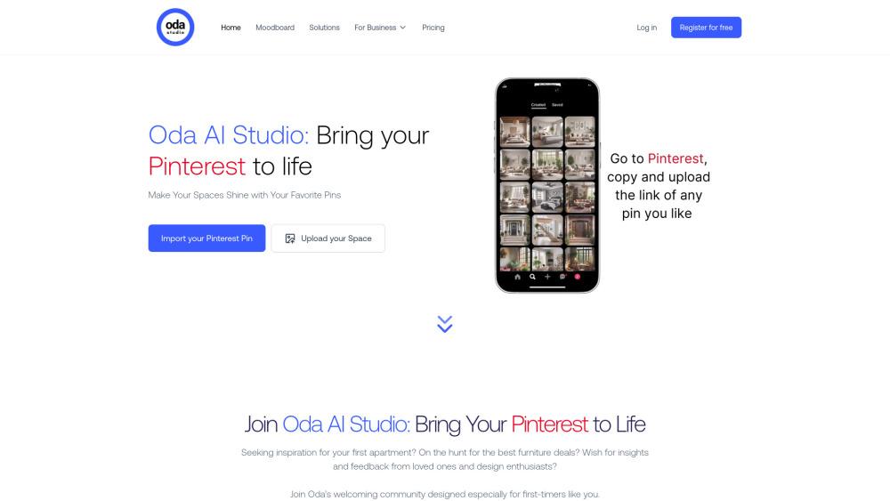 Transform Your Space with Oda AI Studio