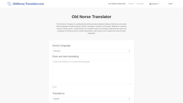 Old Norse Translator