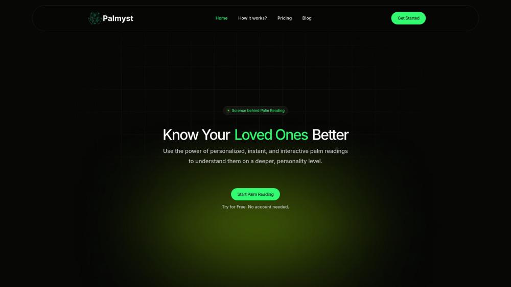 Palmyst AI-Powered Palm Reading