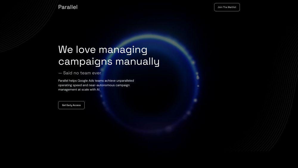 Parallel | AI-Powered Google Ads Co-Pilot