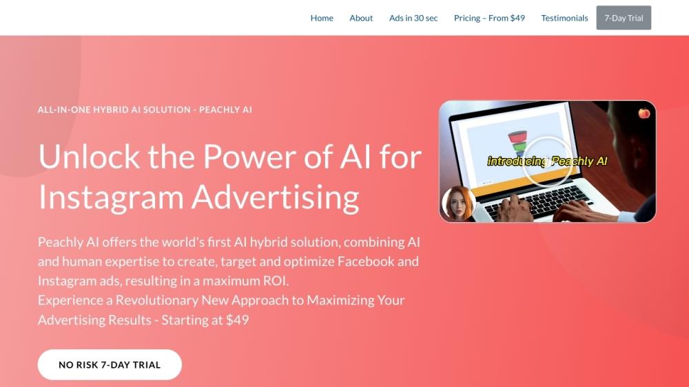 Peachly AI - AI-Powered Advertising Solution