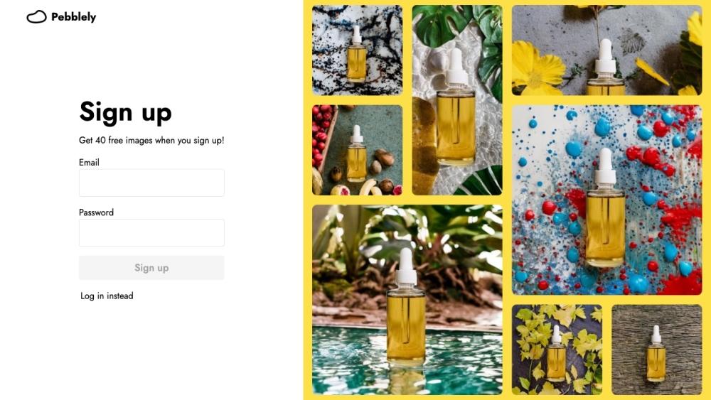 Pebblely - AI-Powered Product Photography Tool