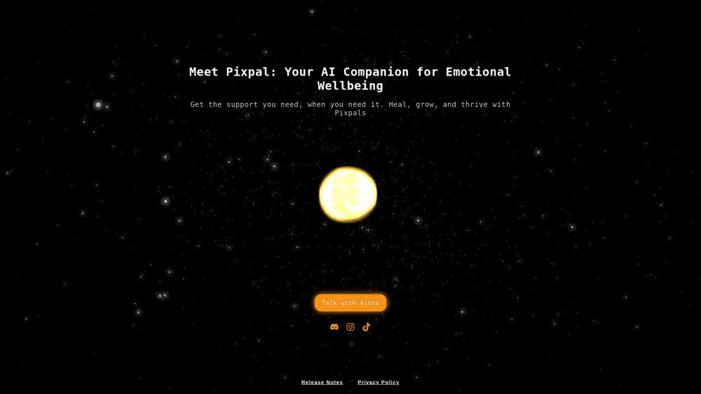 PixPal: AI-Powered Emotional Support Companion