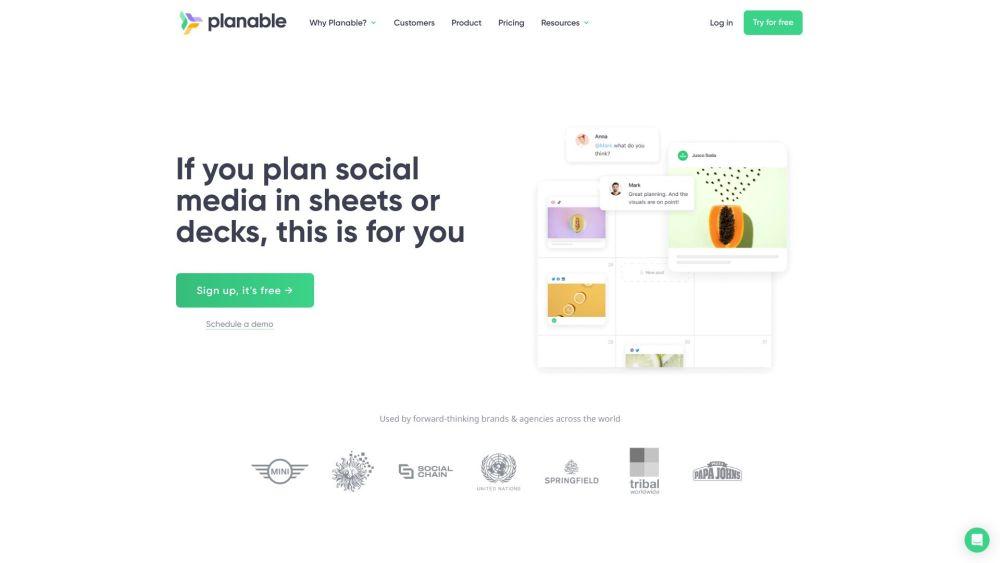 Planable - Social Media Collaboration Platform