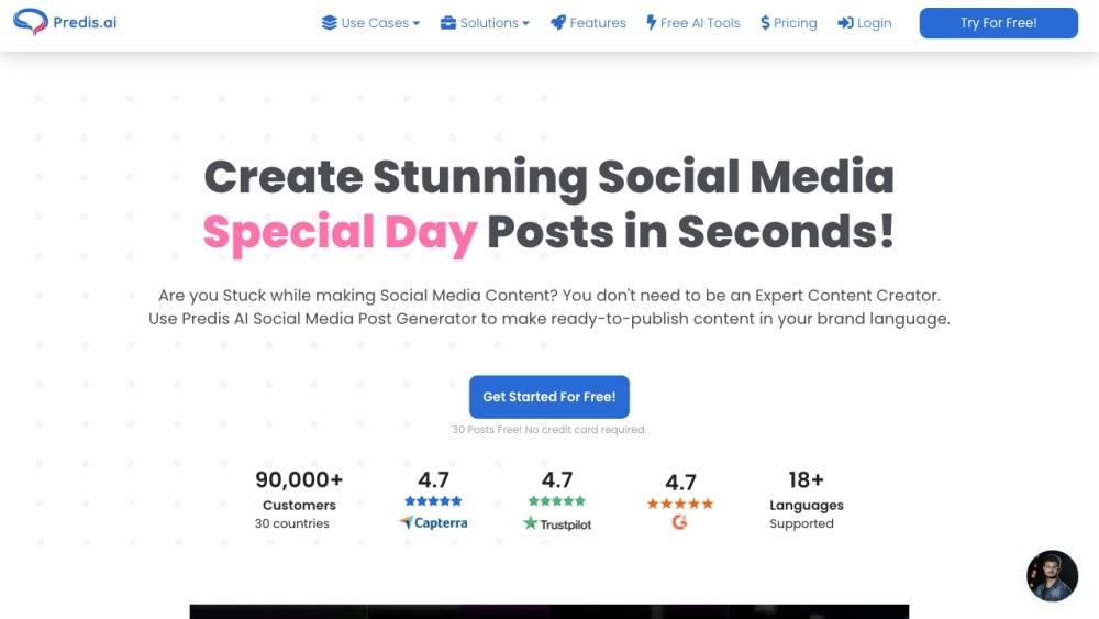 Predis.ai - AI-Powered Social Media Marketing Tool