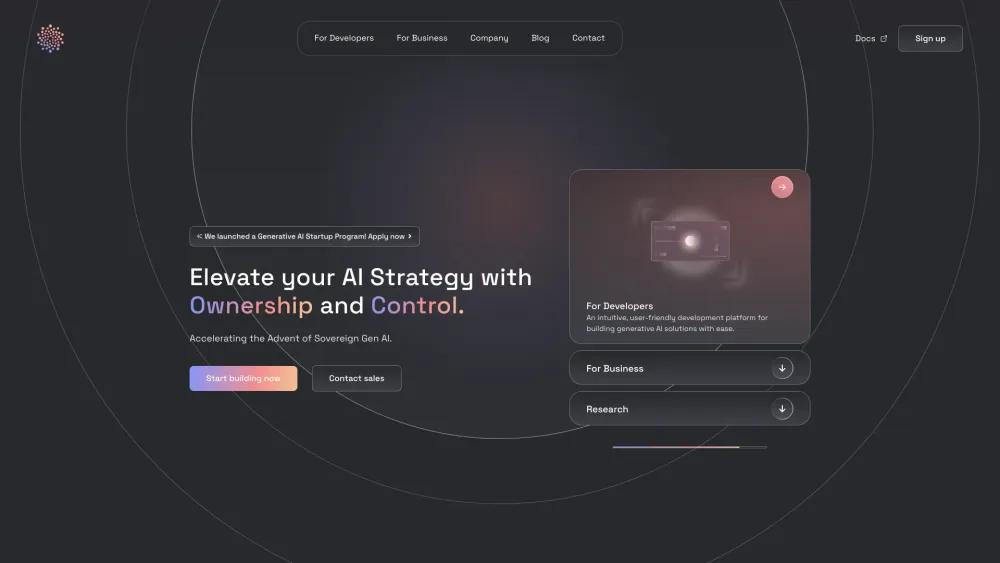 Prem AI - Generative AI Development Platform