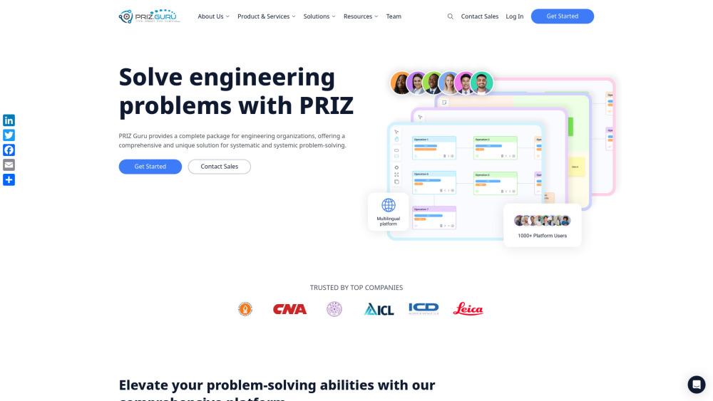 PRIZ Guru - Systematic Innovation for Engineering Teams