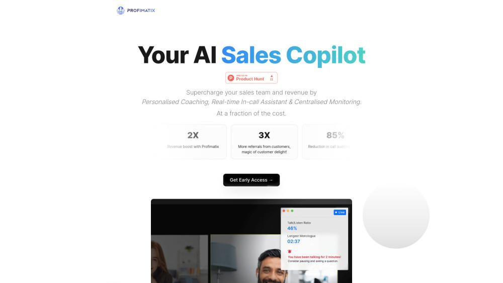 Profimatix- AI Sales Copilot