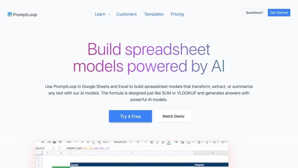 PromptLoop - AI-Powered Web Scraping and Data Extraction