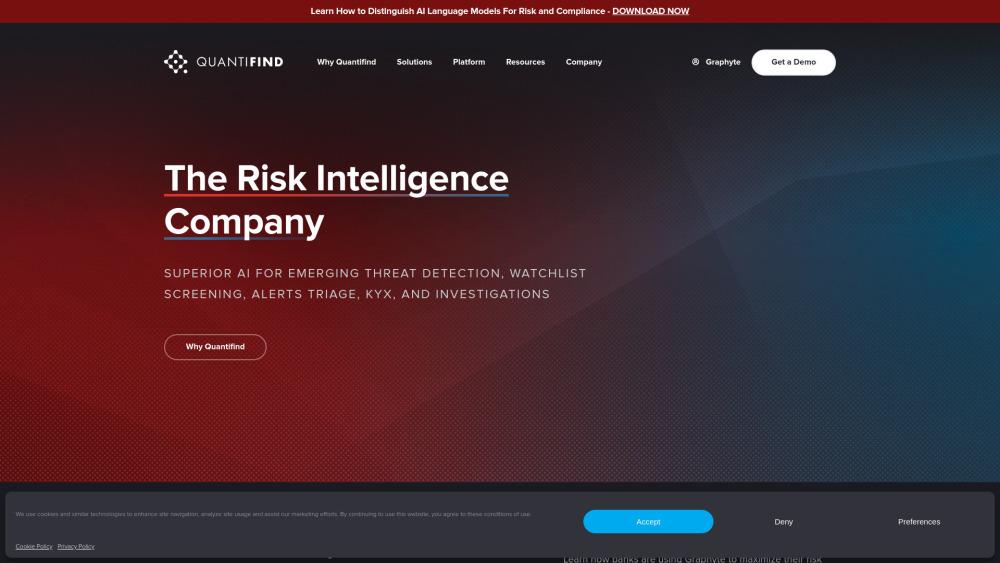 Quantifind Intelligent Financial Crimes Automation