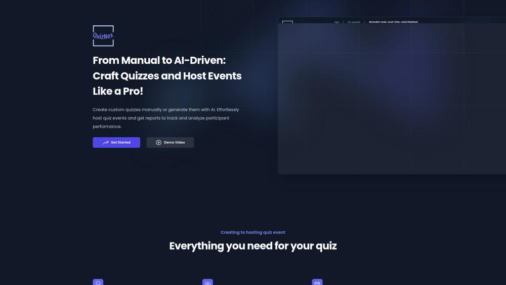 QuizNex: AI-Powered Quiz Creation and Event Hosting