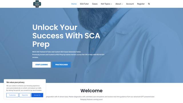 SCA Prep AI Tutor