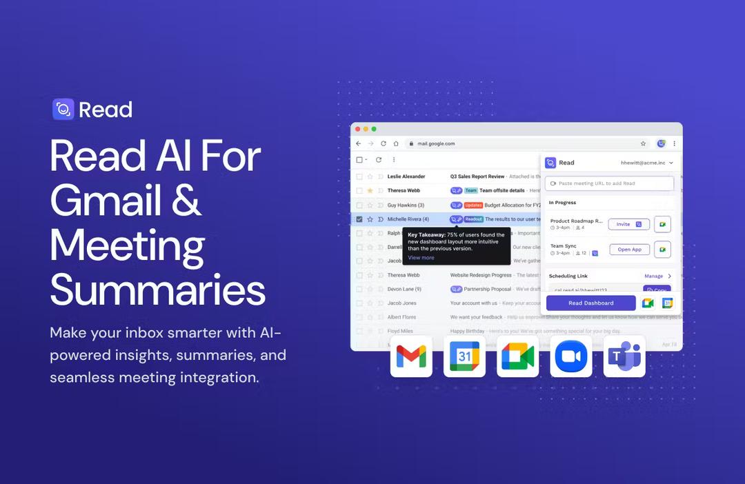 Read AI for Gmail