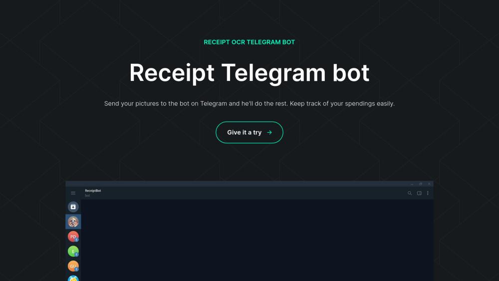 Receipt OCR Telegram Bot