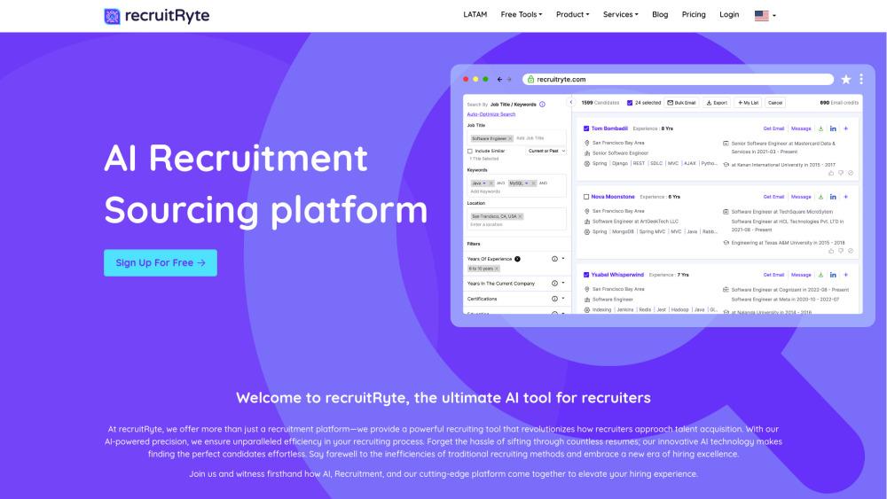 Revolutionize Talent Acquisition with recruitRyte