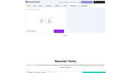 How to Use Reescribir Textos - Cambiador de Palabras Guide
