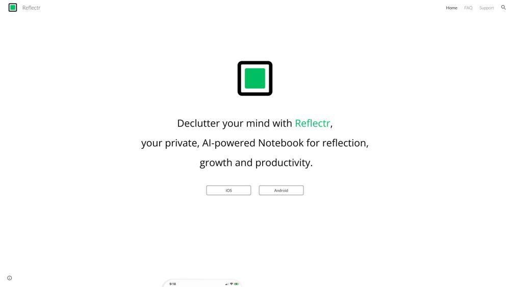 Reflectr - AI Journaling for Self-Reflection