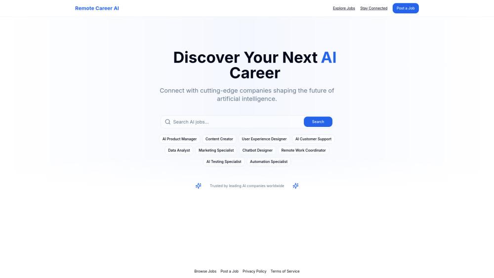 Remote AI Job Opportunities at RemoteCareerAI