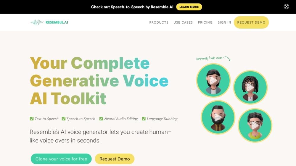 Resemble AI - Enterprise-Grade Generative Voice AI