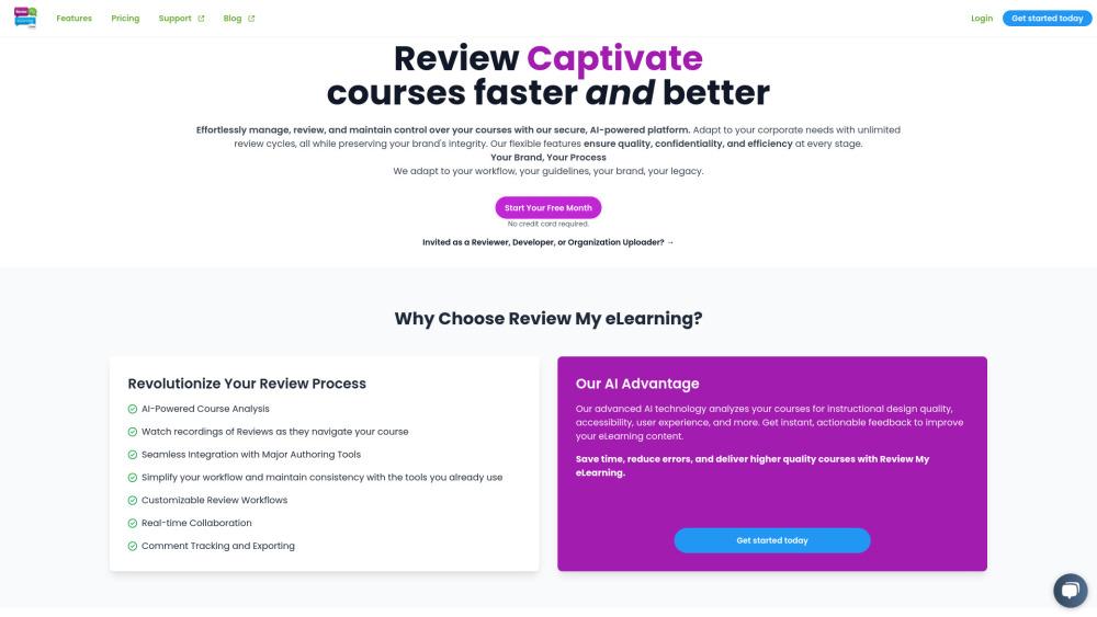 Review My eLearning