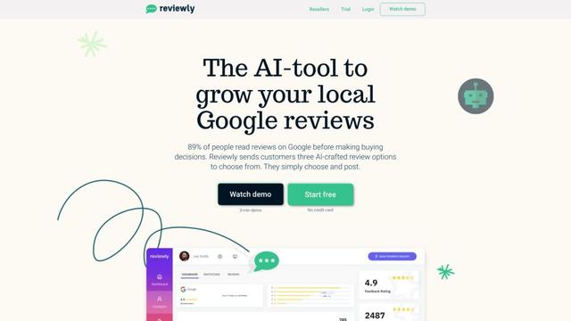 Reviewly | Skyrocket Your Google Reviews With AI