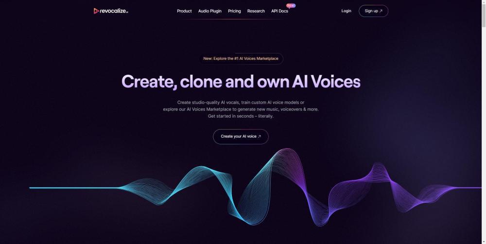 Revocalize.ai - AI Voice Generation Toolkit for Voice Cloning