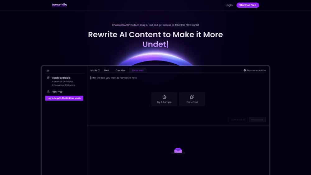 Rewritify: Undetectable AI Rewriter